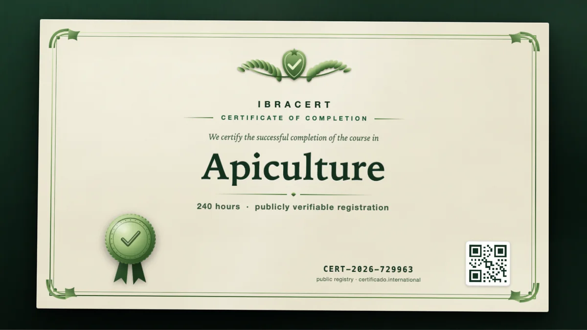 Cover of the Apiculture course
