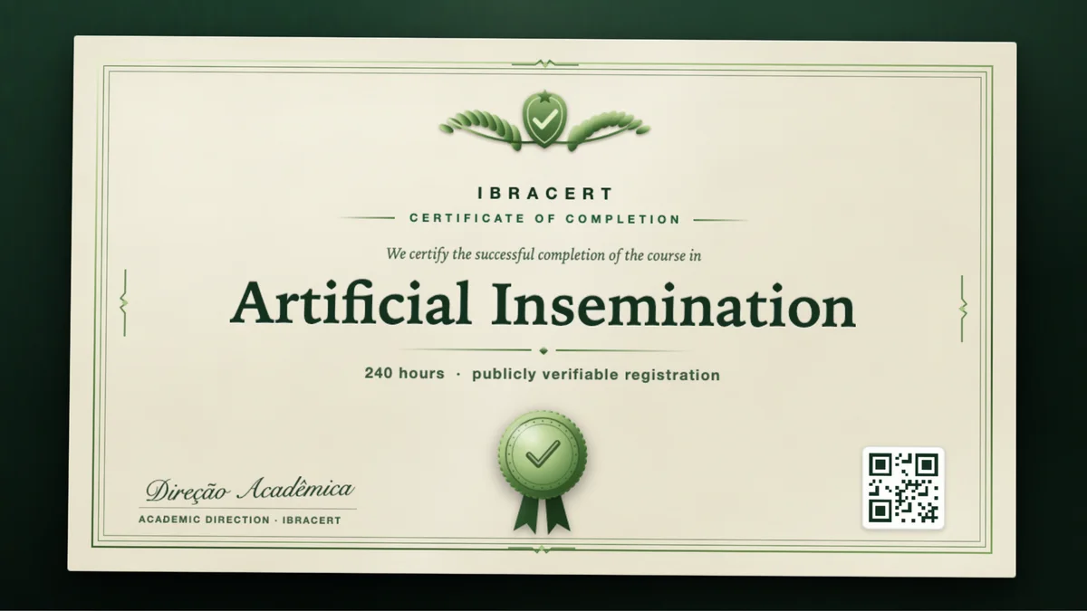 Cover of the Artificial Insemination course
