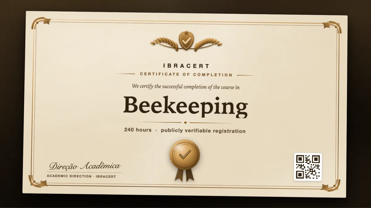 Cover of the Beekeeping course