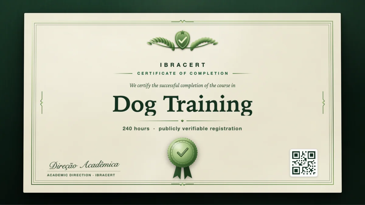 Cover of the Dog Training course