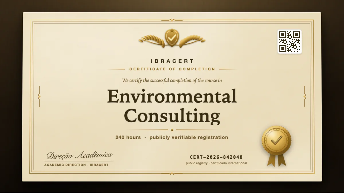Cover of the Environmental Consulting course