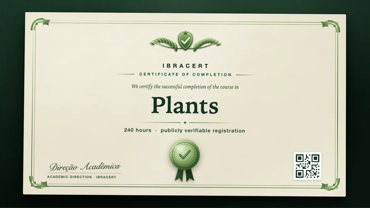 Cover of the Plants course