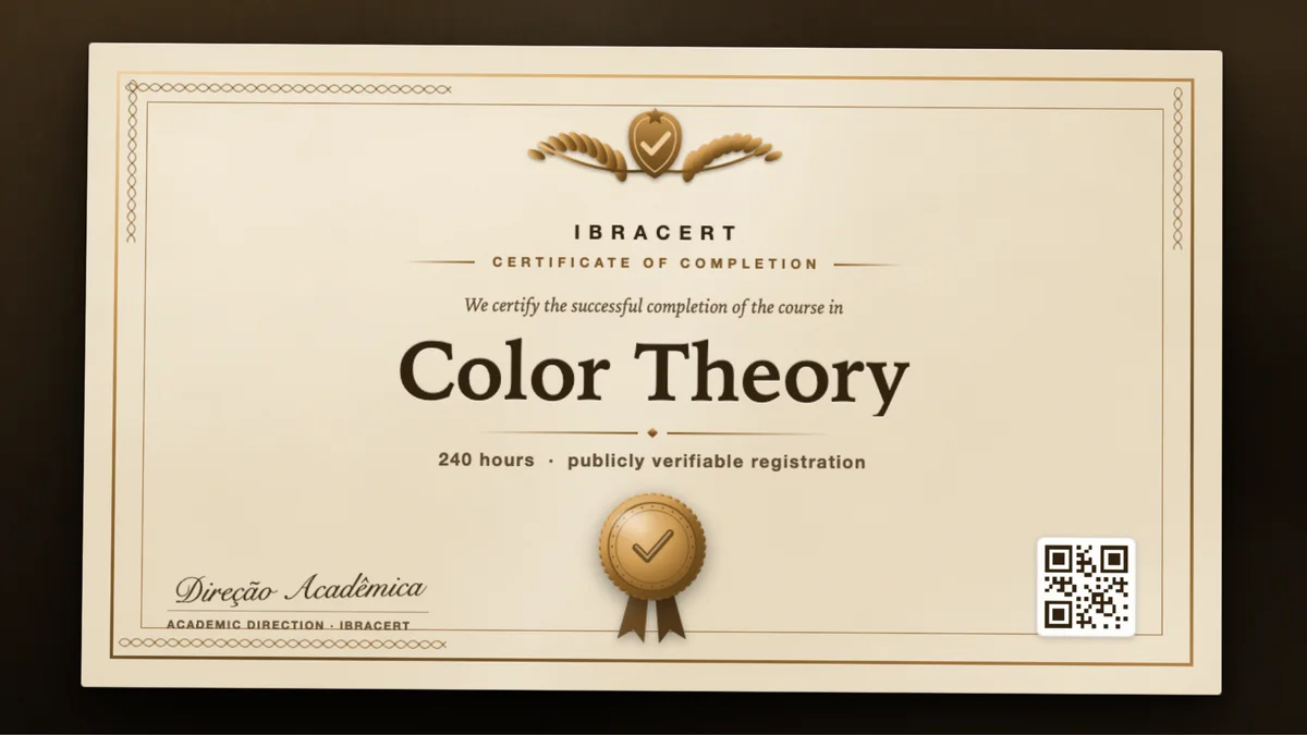 Cover of the Color Theory course