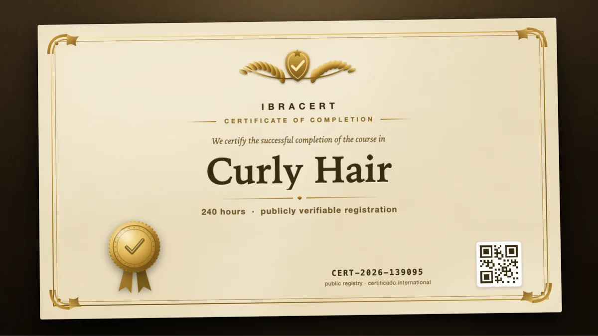 Cover of the Curly Hair course