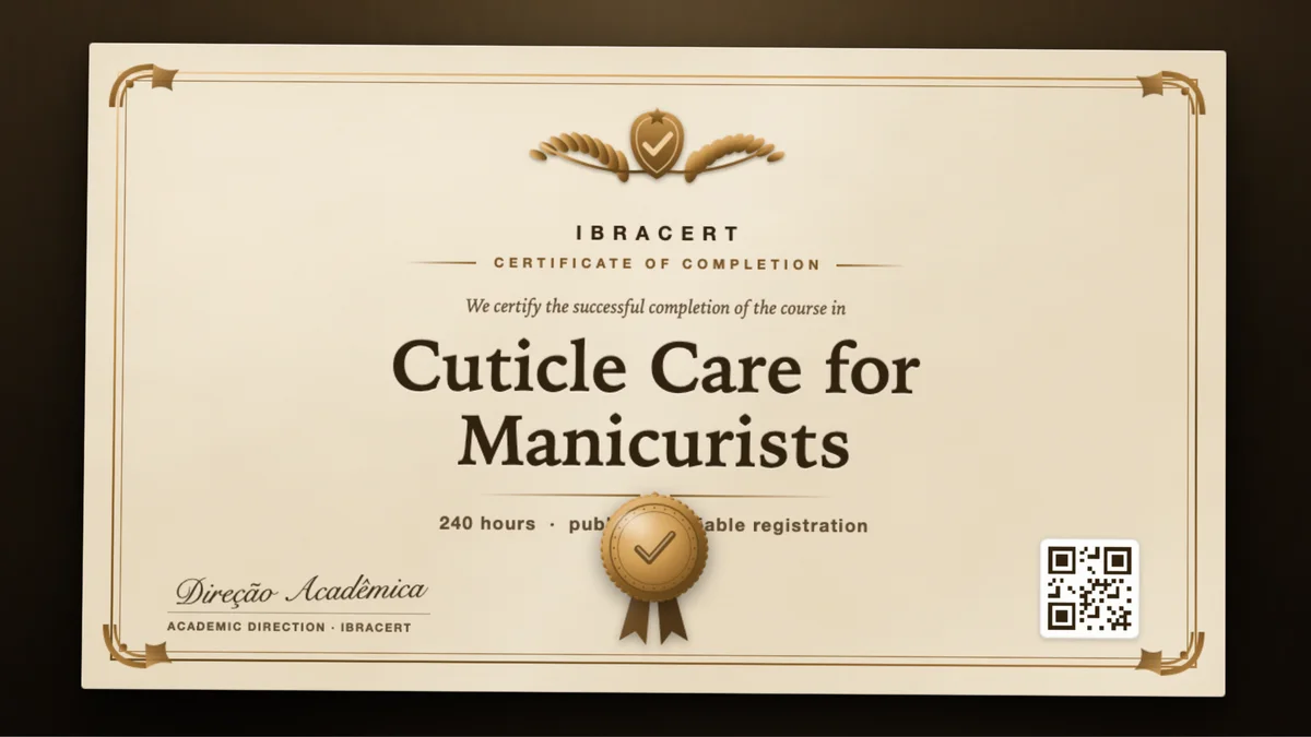 Cover of the Cuticle Care for Manicurists course