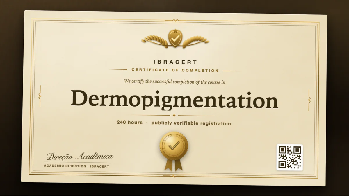 Cover of the Dermopigmentation course