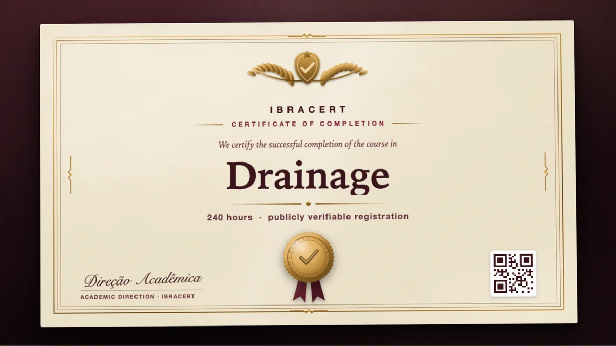 Cover of the Drainage course
