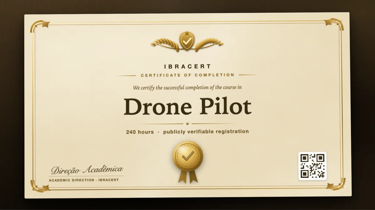Cover of the Drone Pilot course