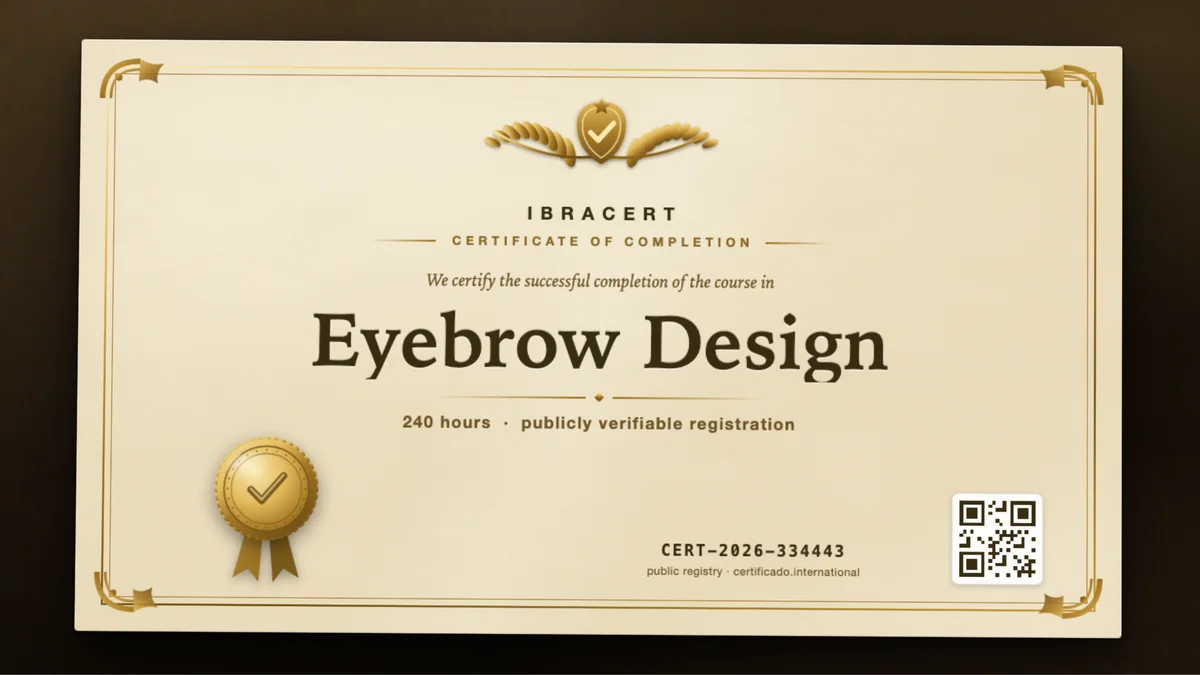 Cover of the Eyebrow Design course