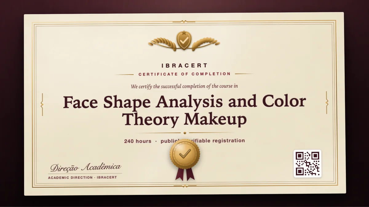 Cover of the Face Shape Analysis and Color Theory Makeup course