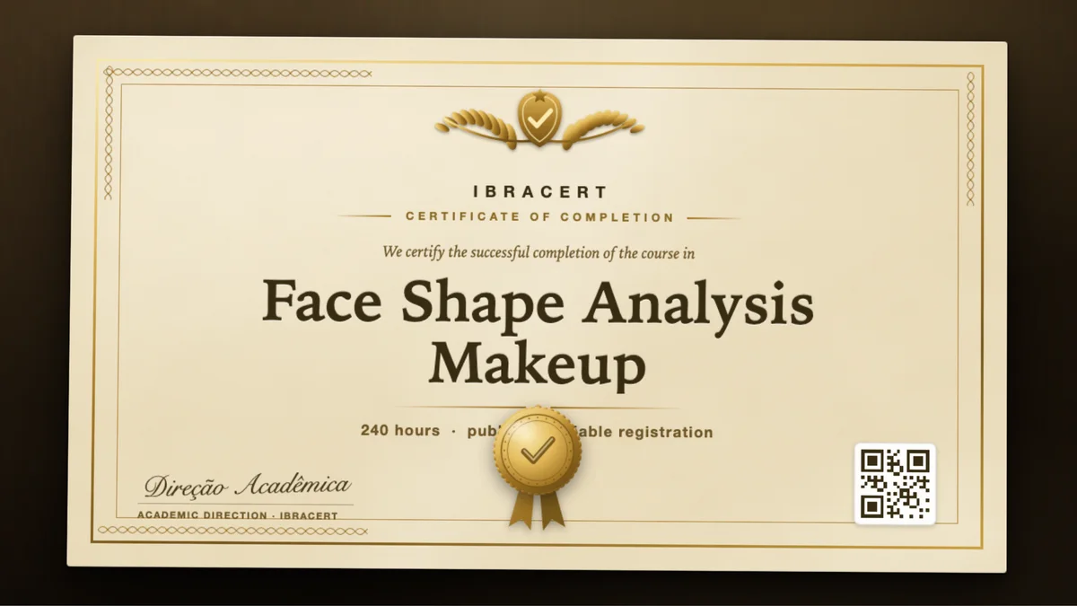 Cover of the Face Shape Analysis Makeup course