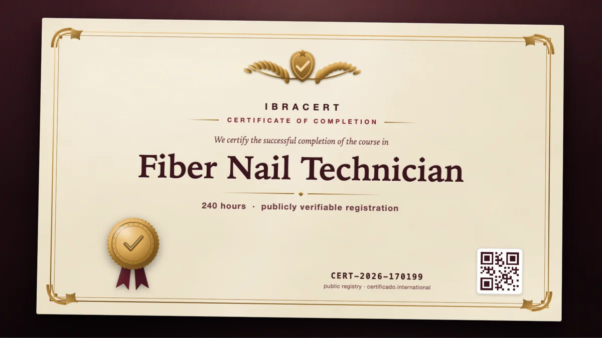 Cover of the Fiber Nail Technician course