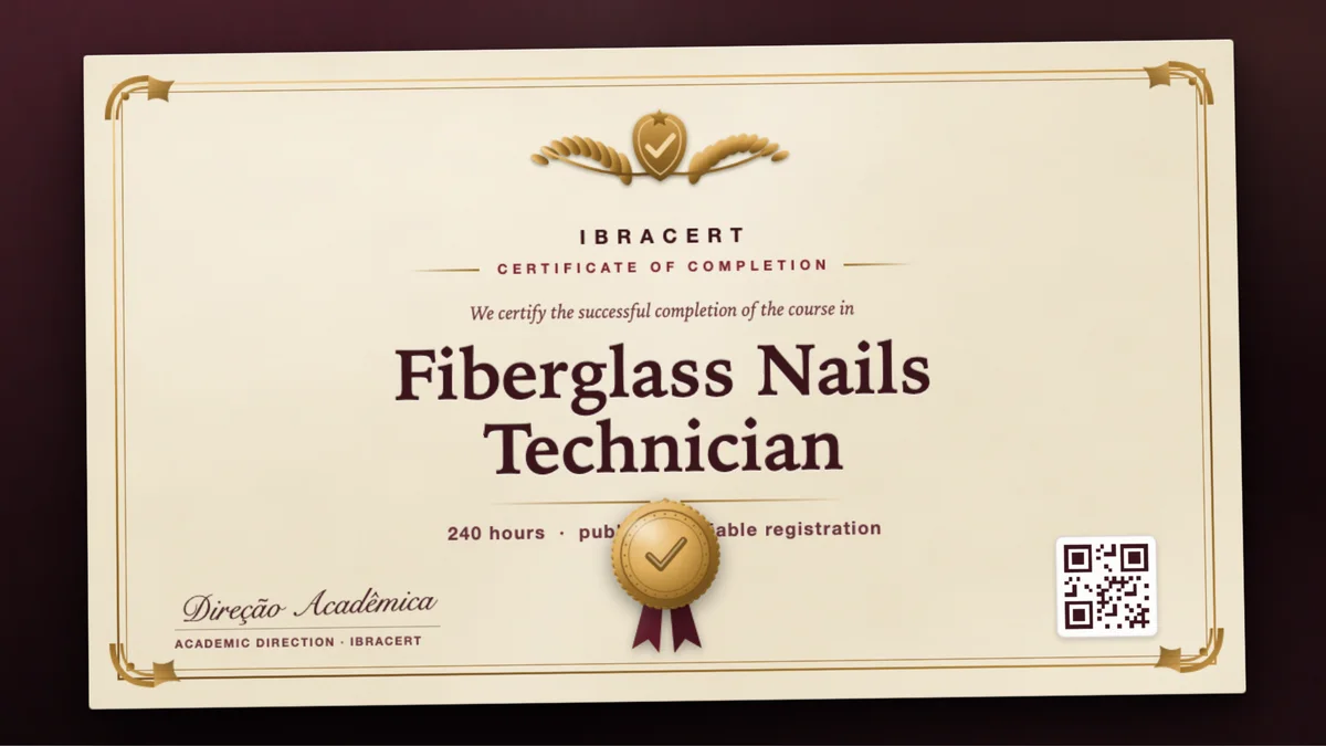 Cover of the Fiberglass Nails Technician course