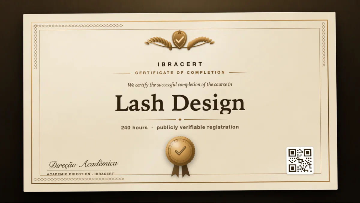 Cover of the Lash Design course