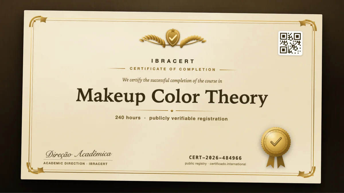 Cover of the Makeup Color Theory course