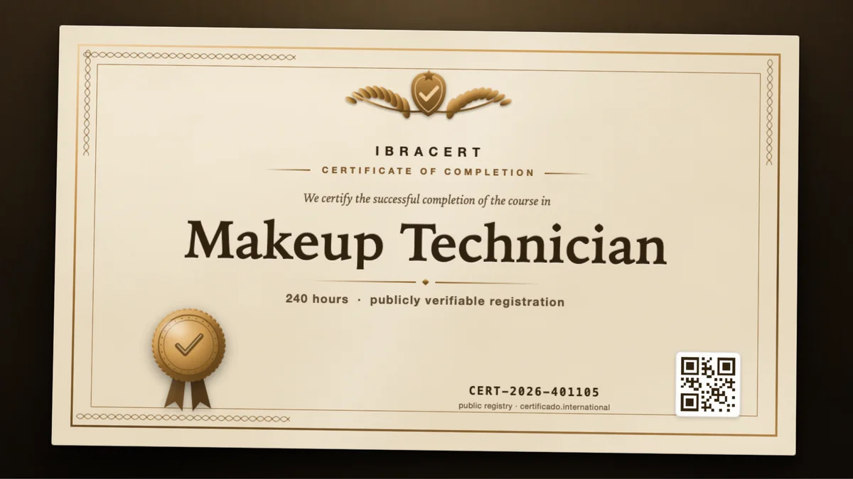 Cover of the Makeup Technician course