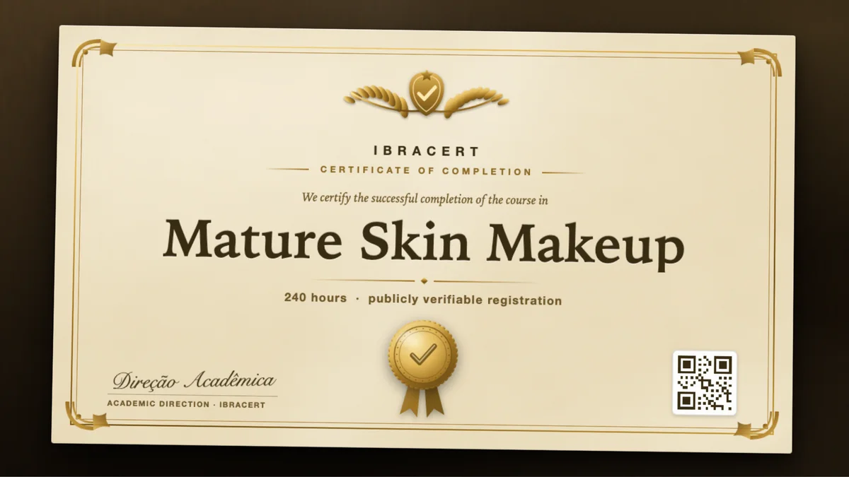 Cover of the Mature Skin Makeup course