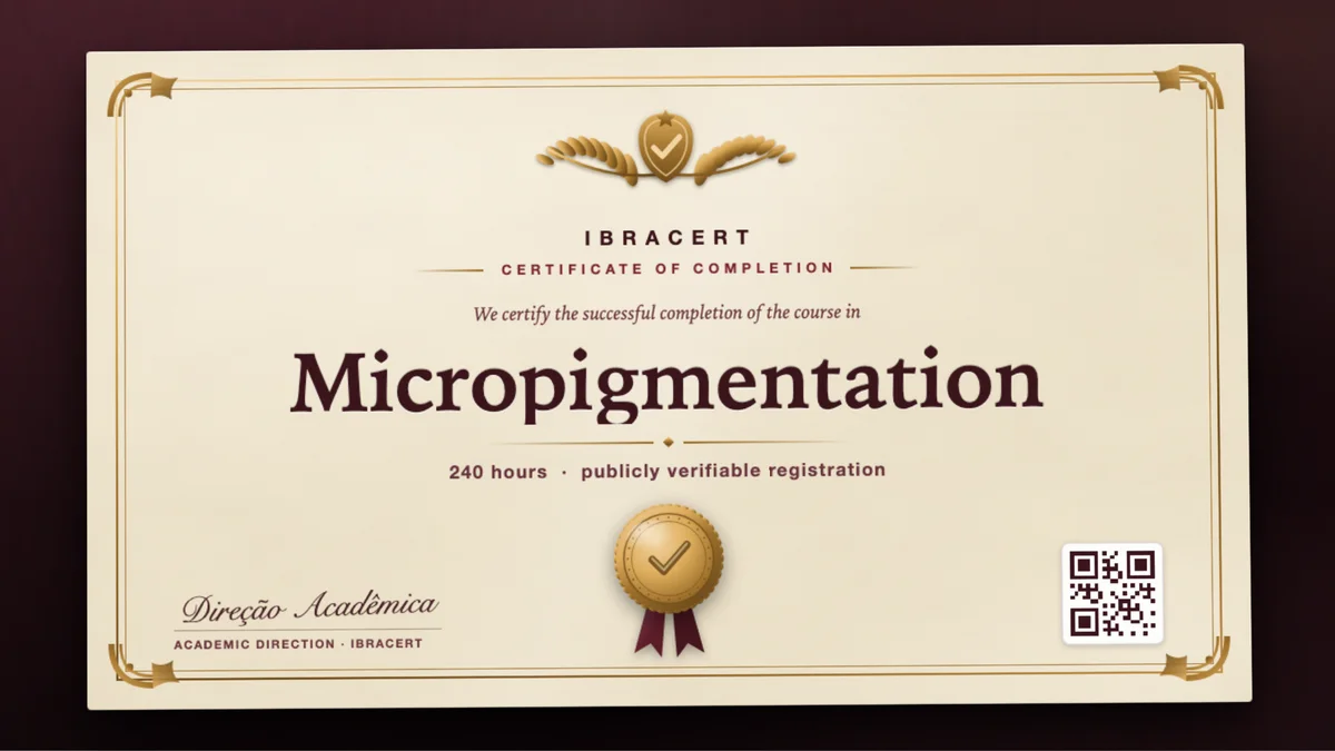 Cover of the Micropigmentation course
