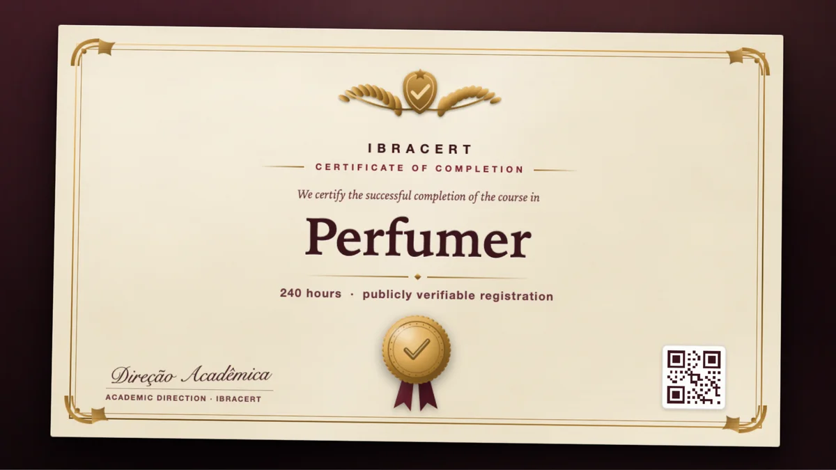 Cover of the Perfumer course