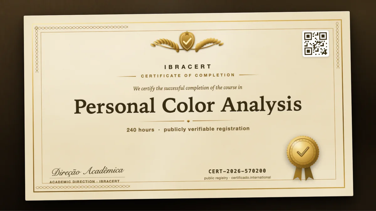 Cover of the Personal Color Analysis course