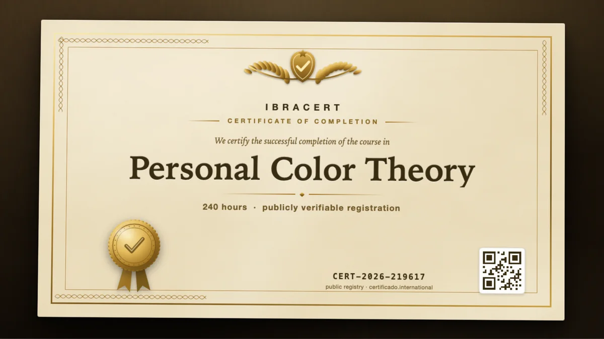 Cover of the Personal Color Theory course