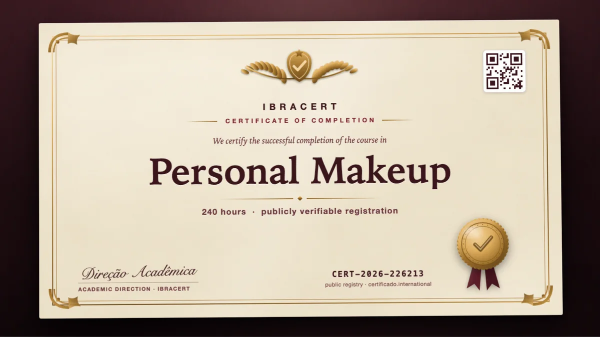 Cover of the Personal Makeup course