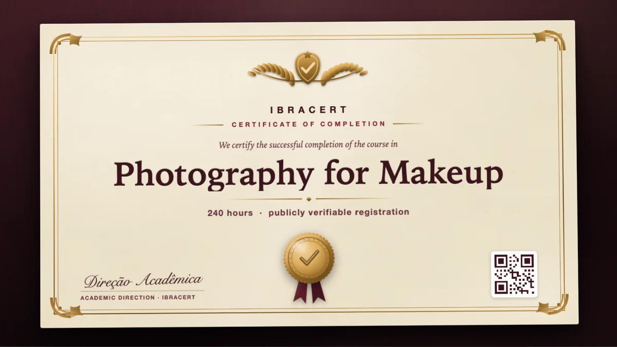 Cover of the Photography for Makeup course