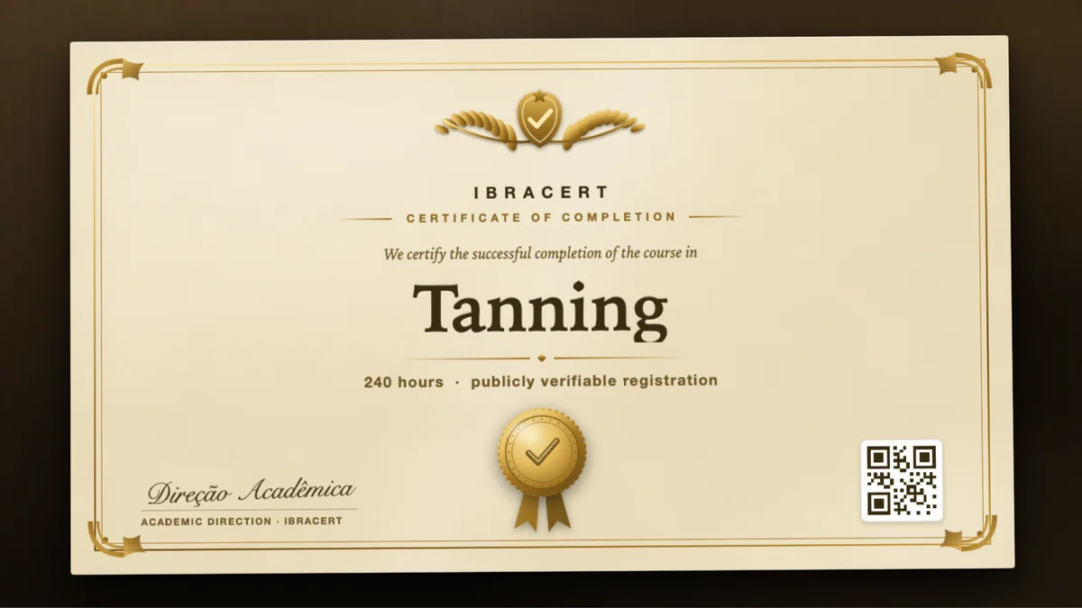 Cover of the Tanning course