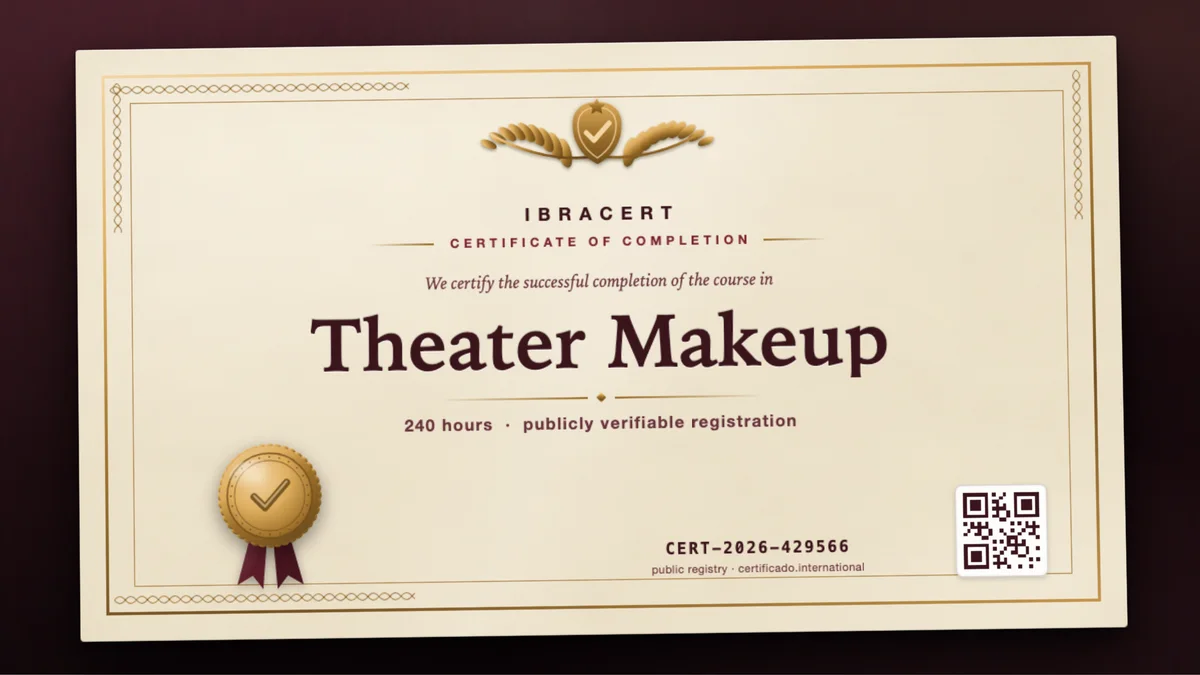 Cover of the Theater Makeup course