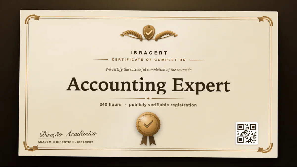 Cover of the Accounting Expert course