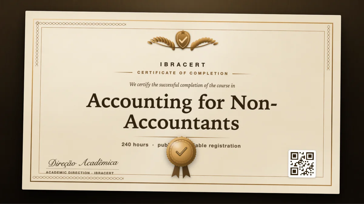 Cover of the Accounting for Non-Accountants course