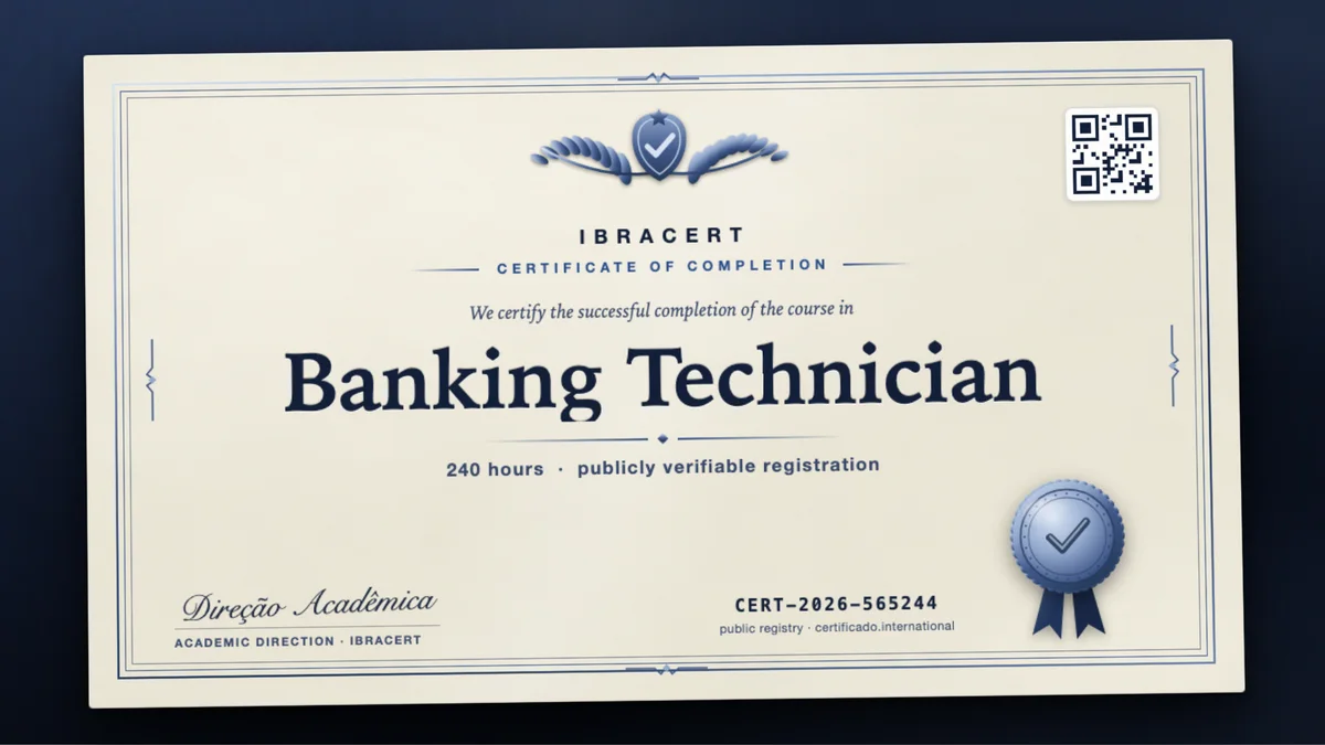 Cover of the Banking Technician course