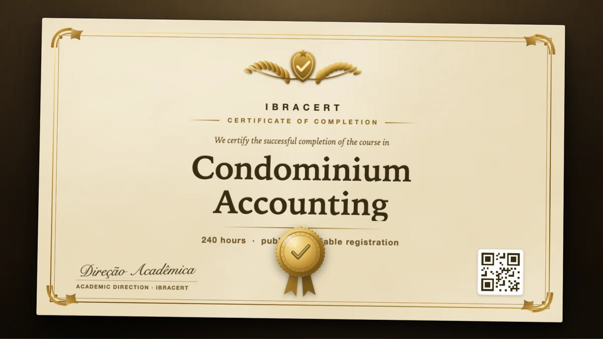 Cover of the Condominium Accounting course
