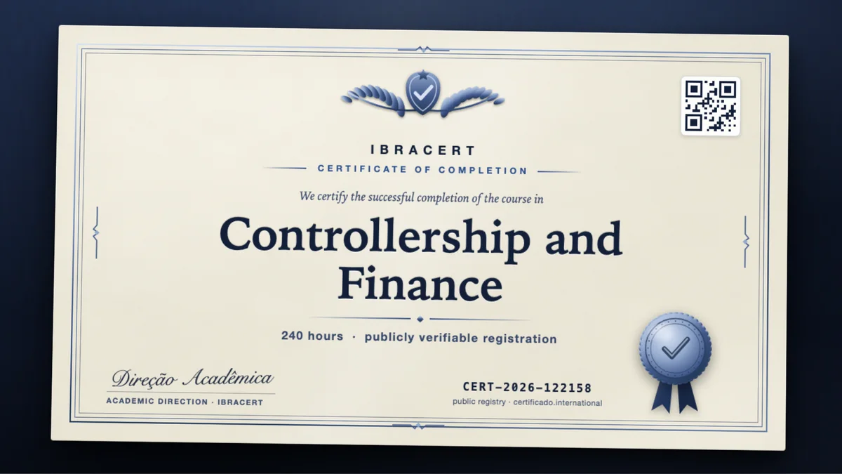 Cover of the Controllership and Finance course