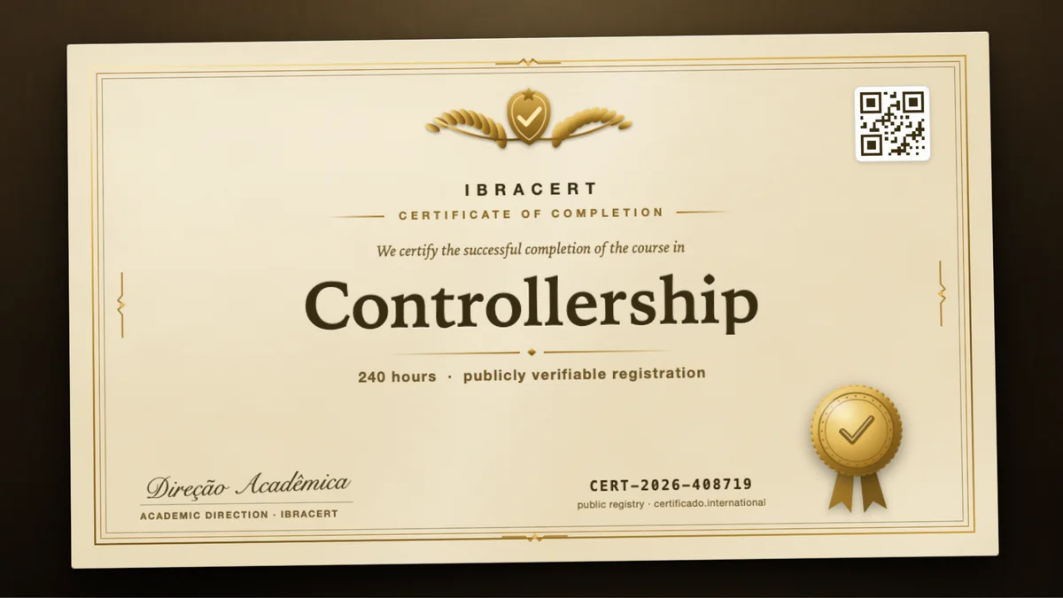 Cover of the Controllership course