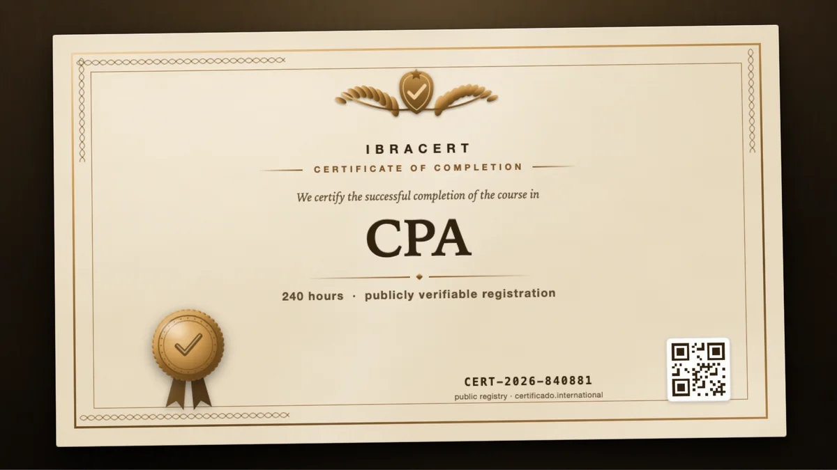Cover of the CPA course