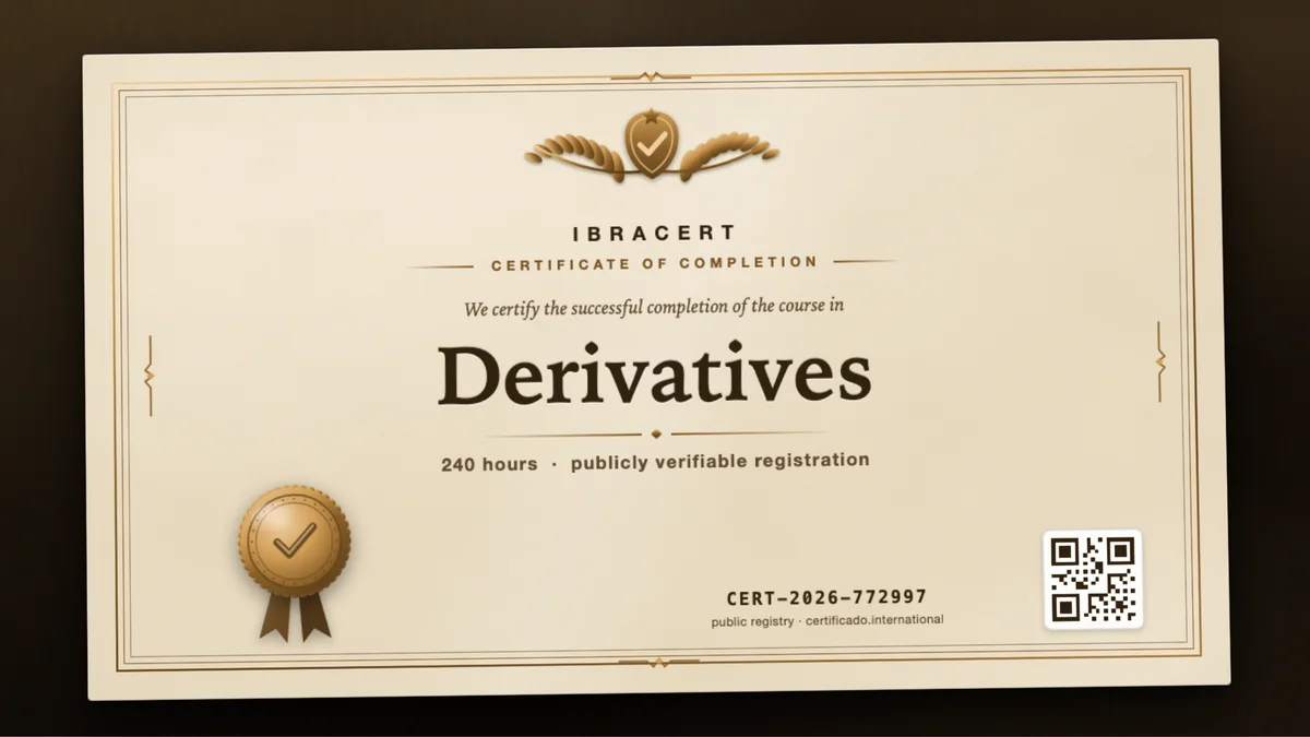 Cover of the Derivatives course