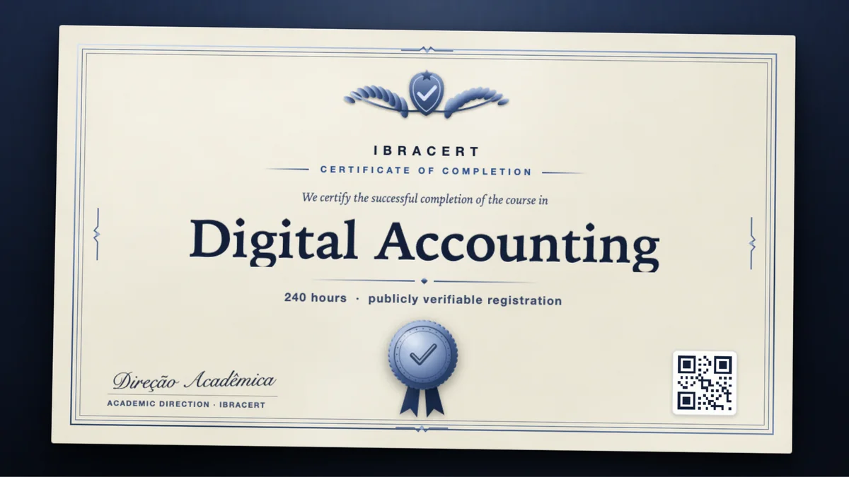 Cover of the Digital Accounting course