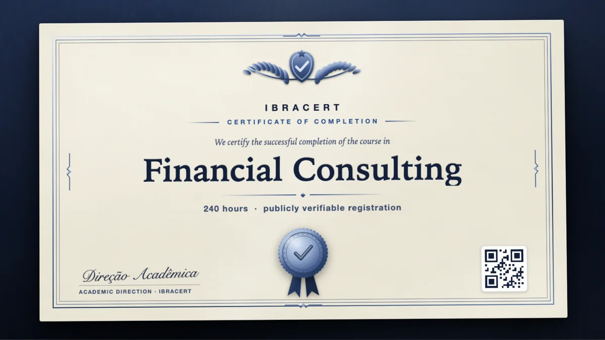 Cover of the Financial Consulting course