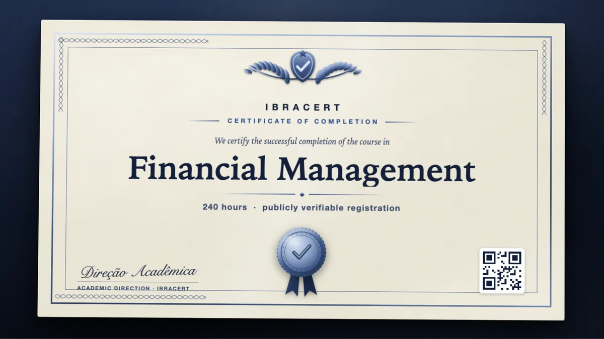 Cover of the Financial Management course