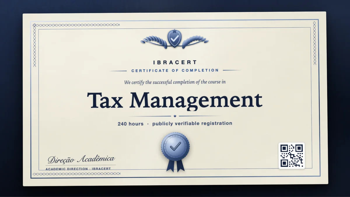Cover of the Tax Management course