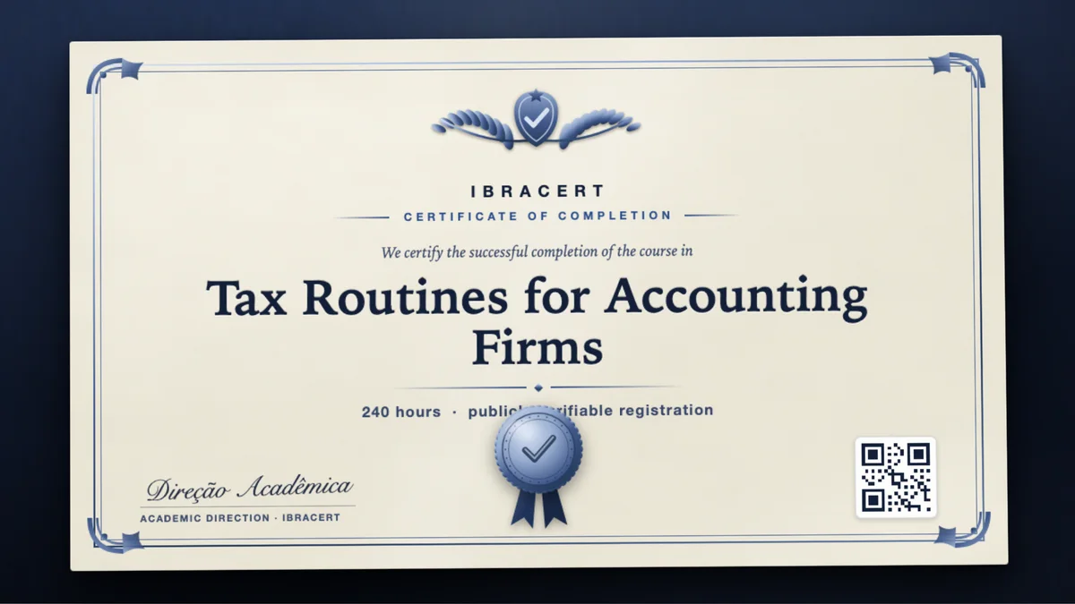 Cover of the Tax Routines for Accounting Firms course