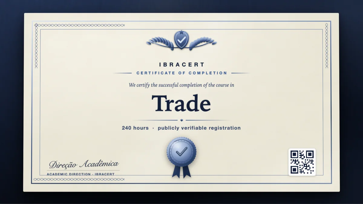 Cover of the Trade course