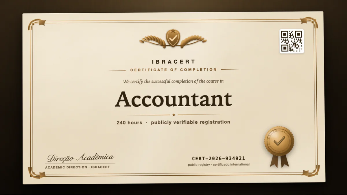 Cover of the Accountant course