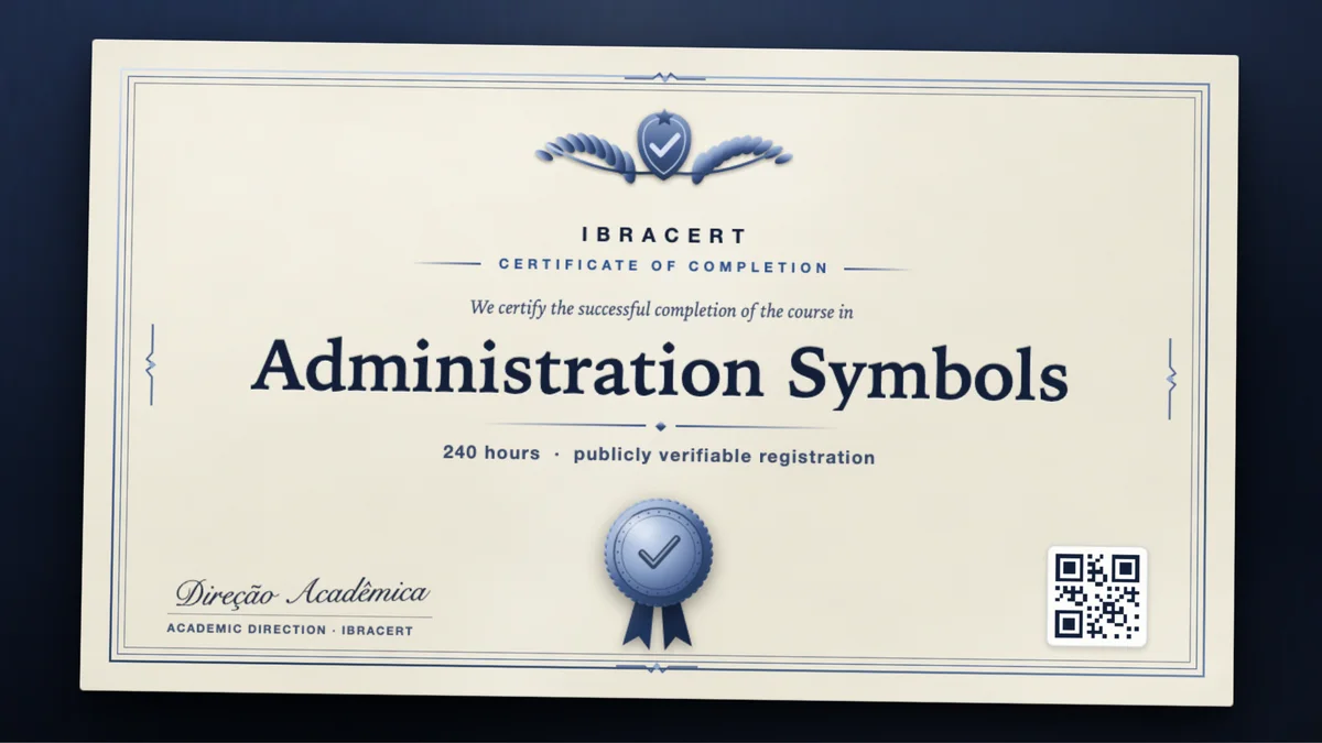 Cover of the Administration Symbols course