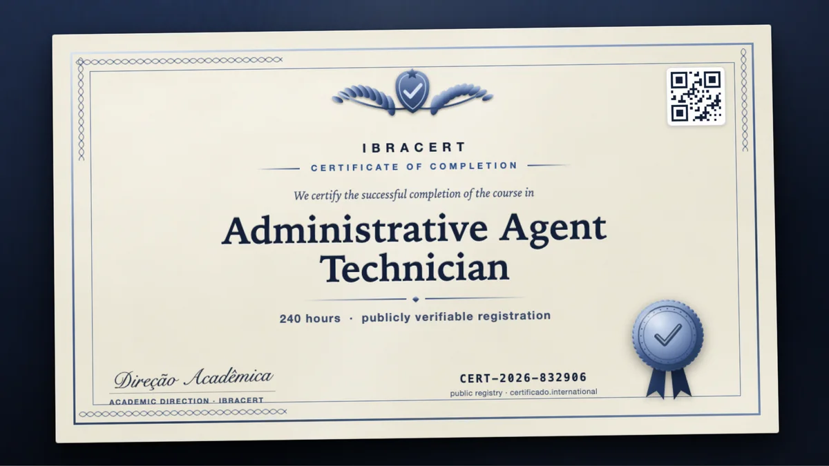 Cover of the Administrative Agent Technician course