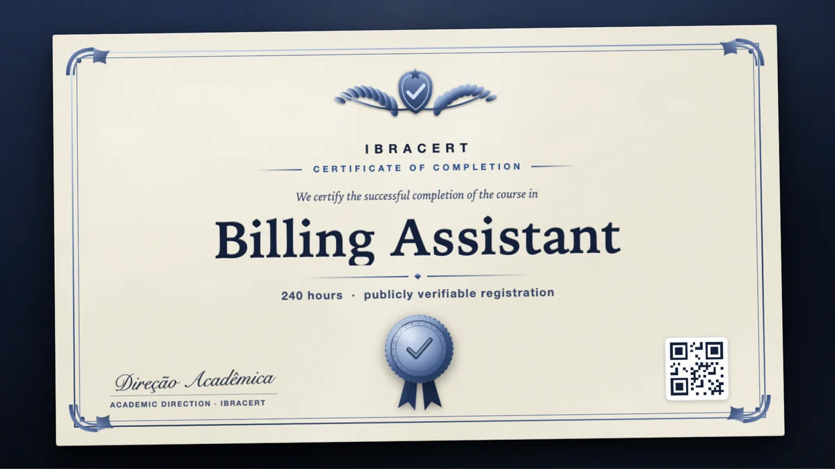 Cover of the Billing Assistant course