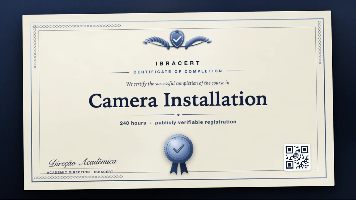 Cover of the Camera Installation course