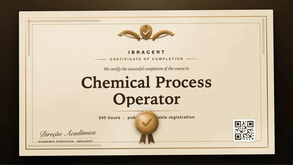 Cover of the Chemical Process Operator course