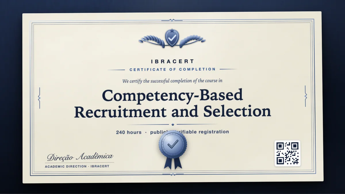 Cover of the Competency-Based Recruitment and Selection course